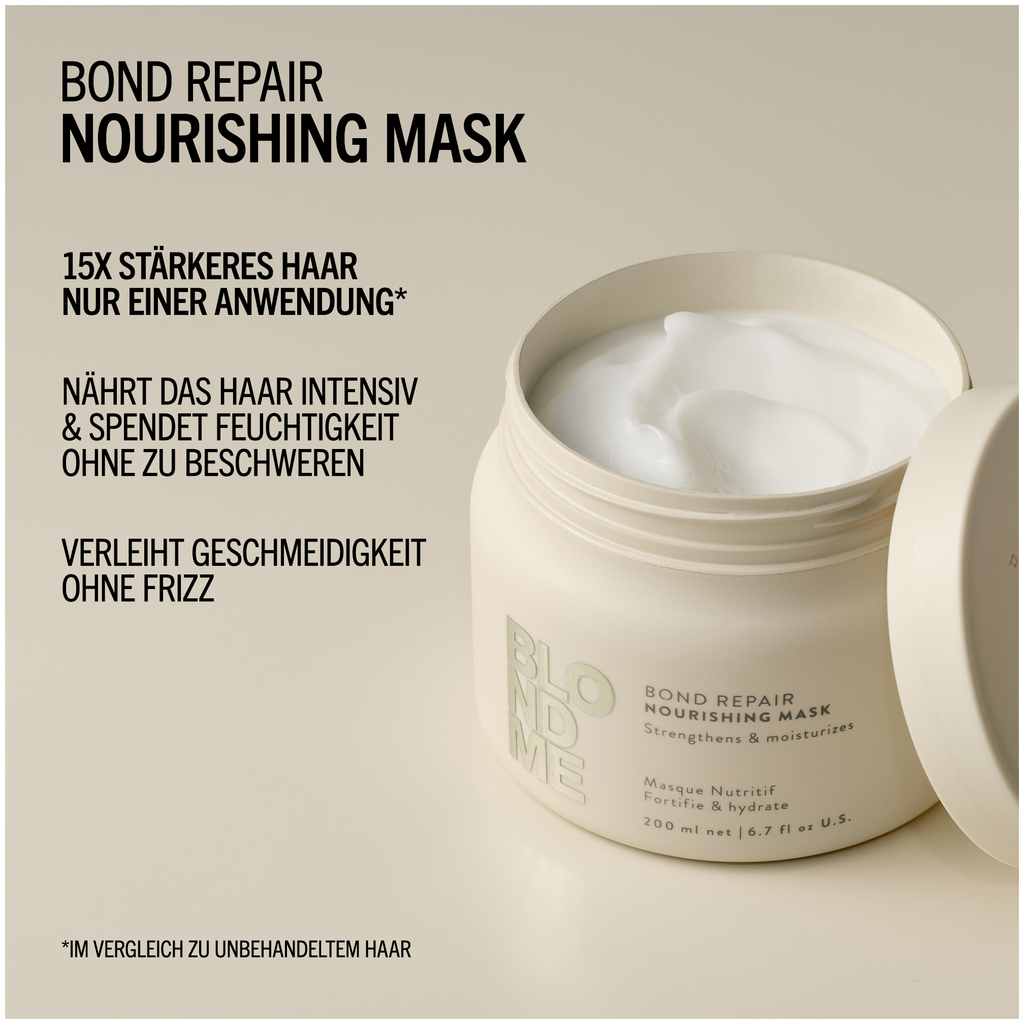 Schwarzkopf BLONDME Bond Repair Nourishing Mask