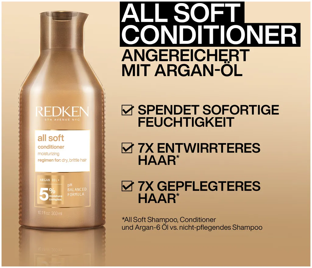 Redken All Soft Conditioner