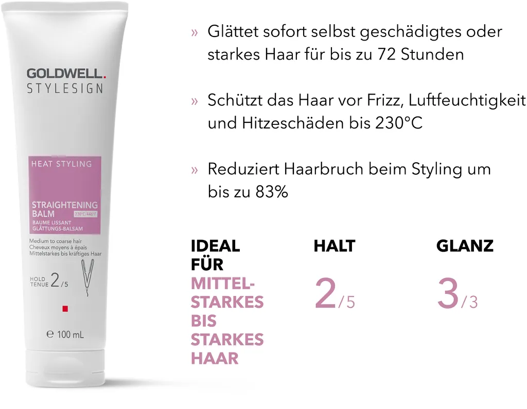 Goldwell Stylesign Heat Styling Straightening Balm