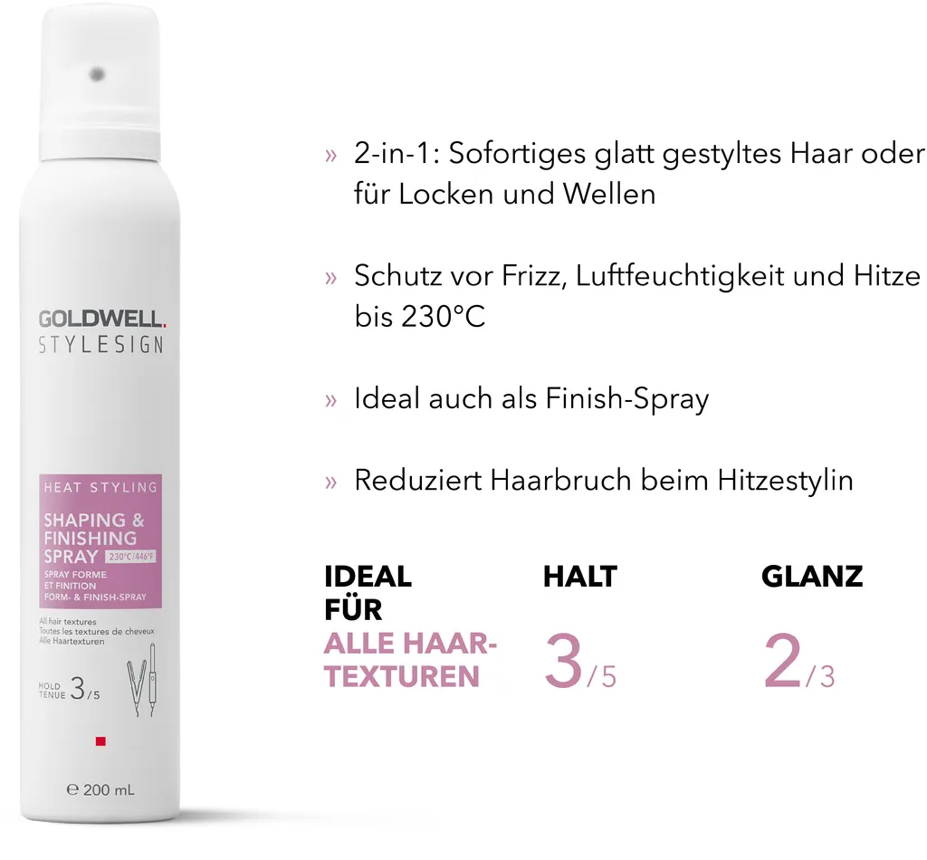 Goldwell Stylesign Heat Styling Shaping & Finishing Spray