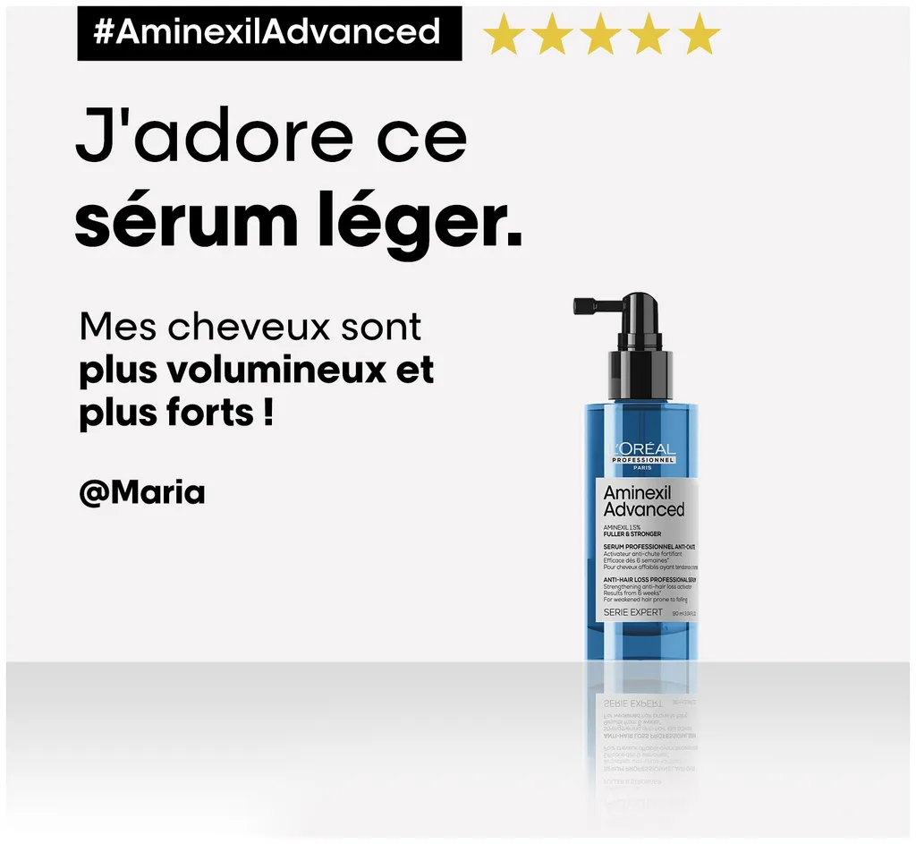 L’Oréal Aminexil Advanced Anti-Hair Loss Activator Serum