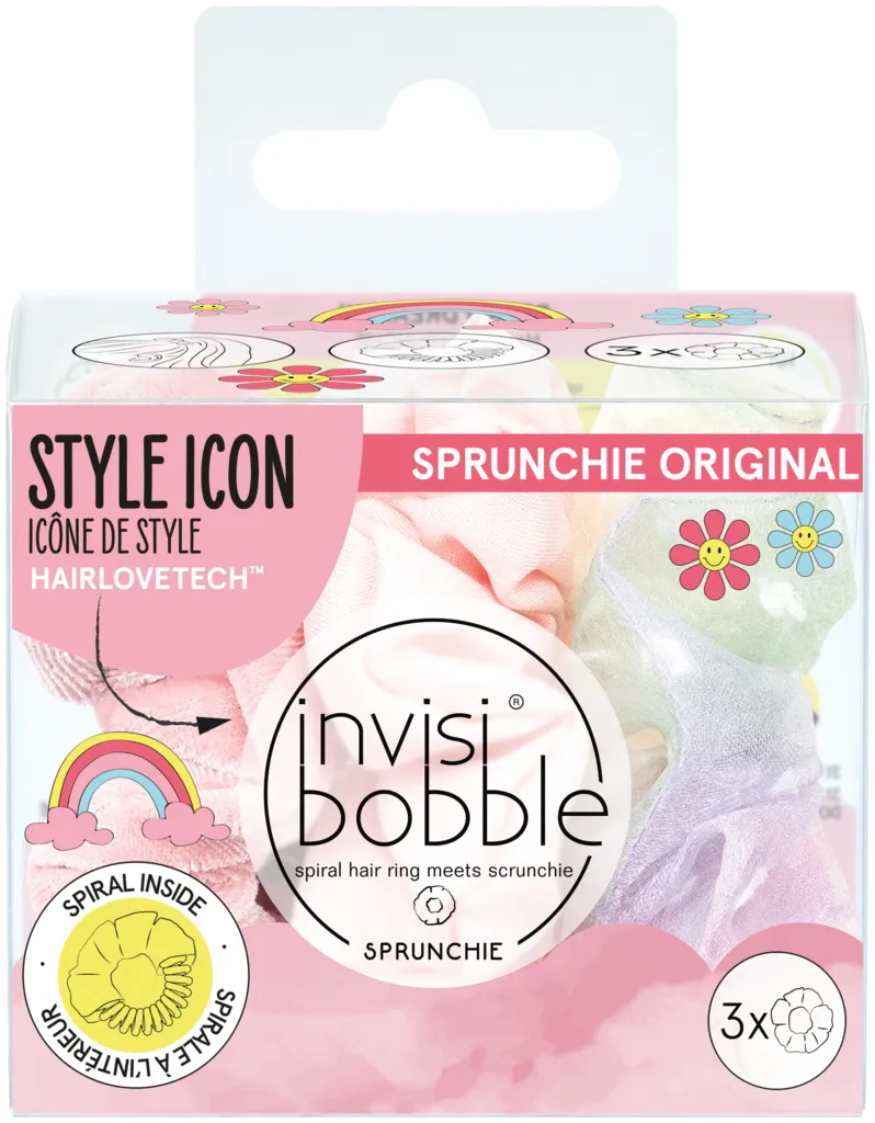 invisibobble SPRUNCHIE Retro Dreamin' Macaron