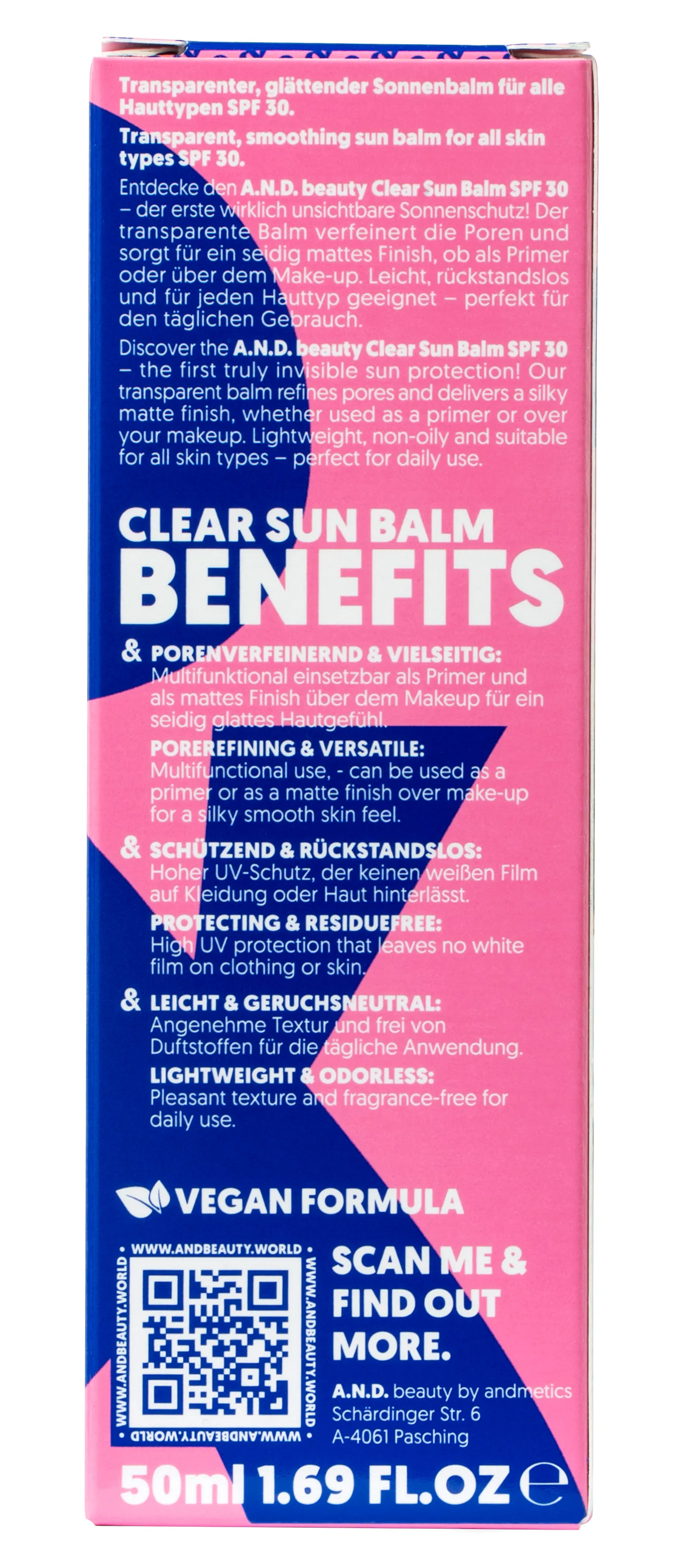 A.N.D. Beauty Clear Sun Balm SPF 30