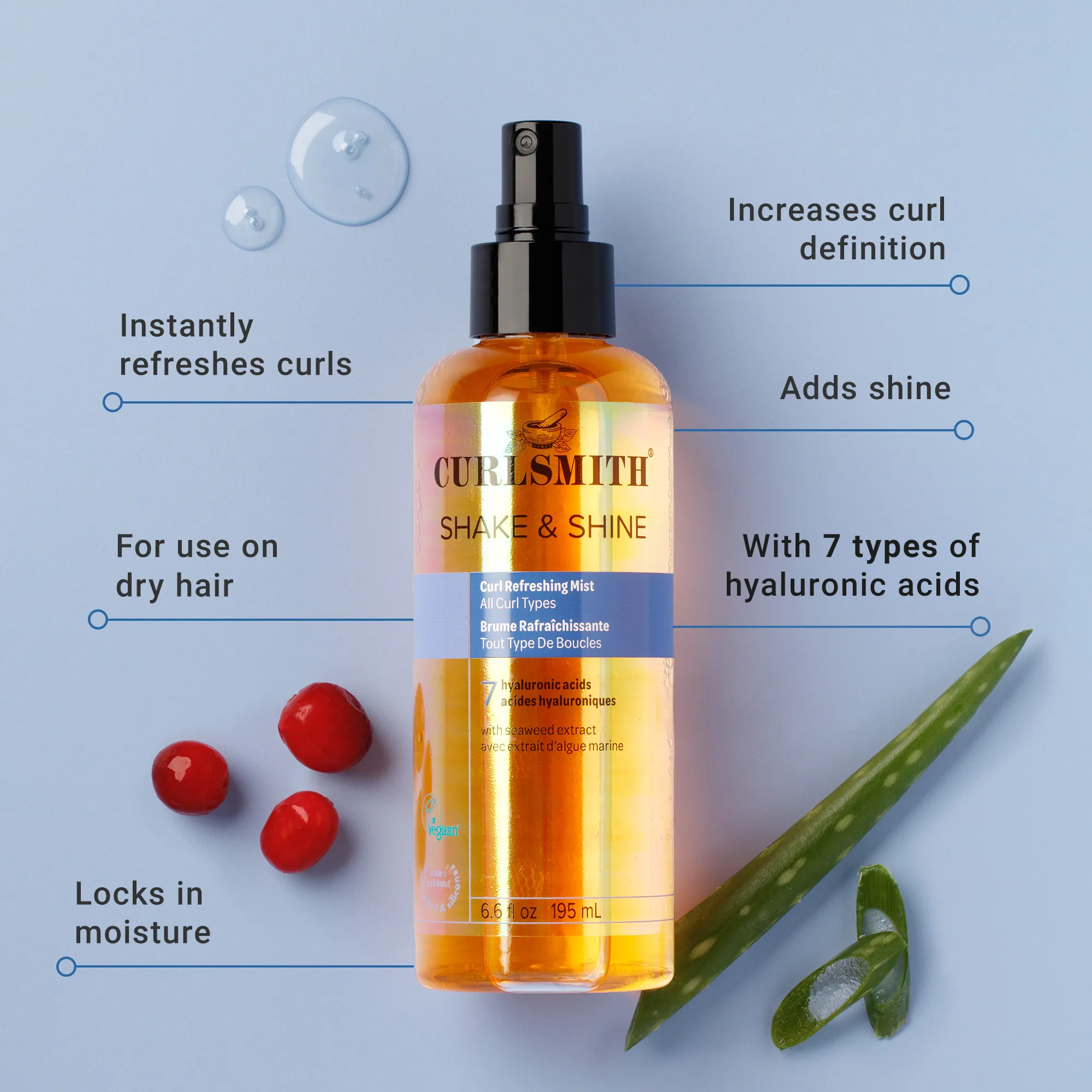 CURLSMITH Shake & Shine Curl Refreshing Mist