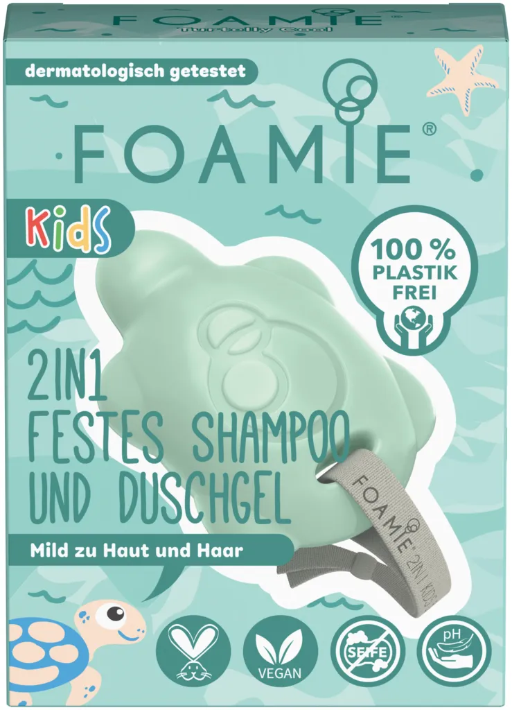 Foamie 2in1 Festes Shampoo & Duschgel Kids