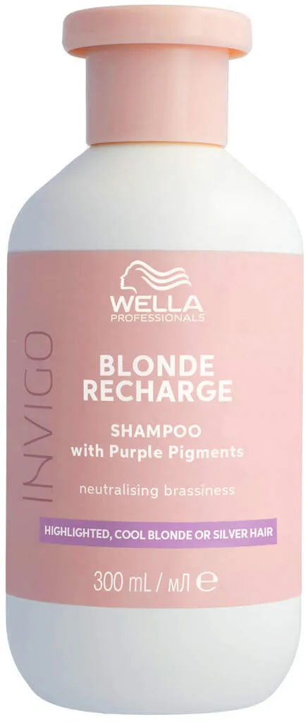 Wella Invigo Blonde Recharge Cool Blonde Color Refreshing Shampoo