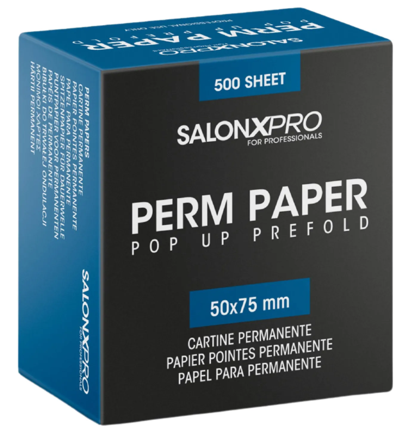 Xanitalia SALONXPRO Spitzenpapier für Dauerwelle 500 Stück