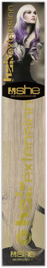 SHE Bonding Extensions Äußersthellblond Farbe 20
