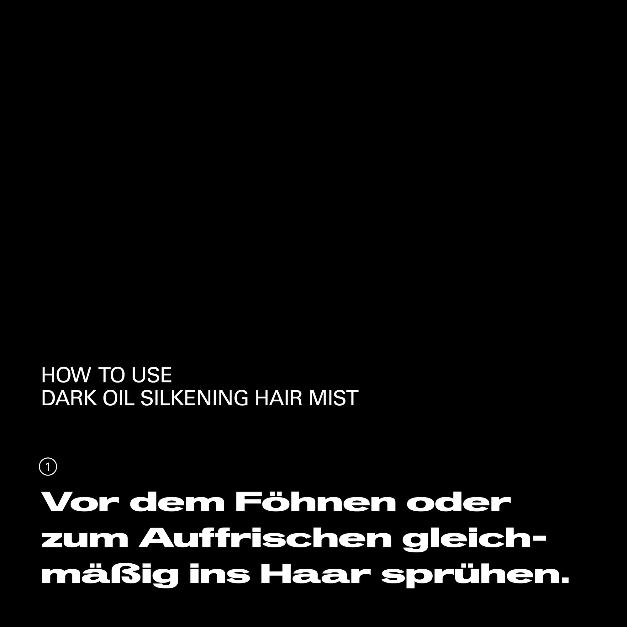 Sebastian Dark Oil Silkening Hair Mist