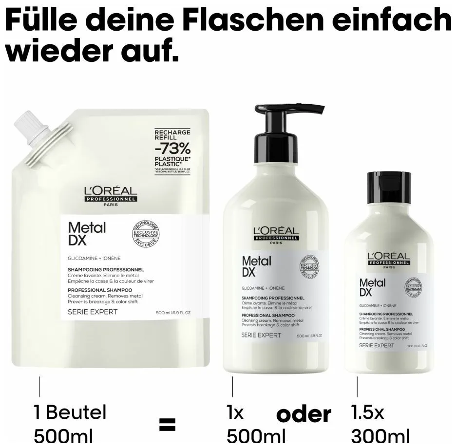 L'Oréal Série Expert Metal DX Refill Shampoo