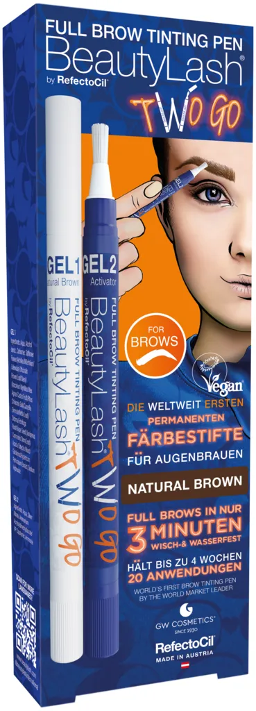 BeautyLash Full Brow Tinting Pen Two Go