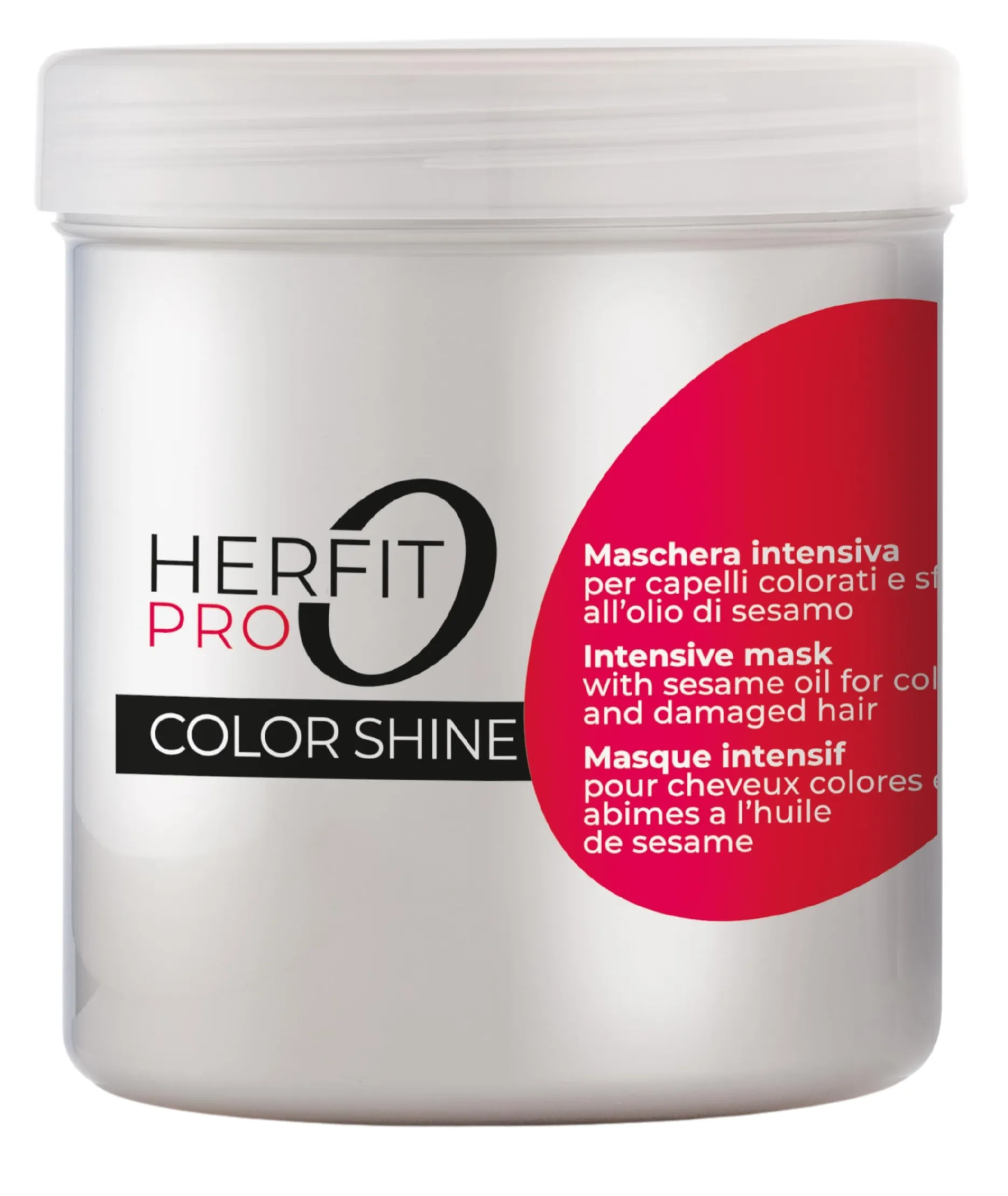 Xanitalia Herfit Pro Maske mit Sesamöl 1000 ml für coloriertes und trockenes Haar