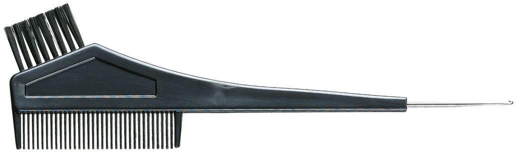 Comair Färbepinsel schwarz mit Kamm + Haken