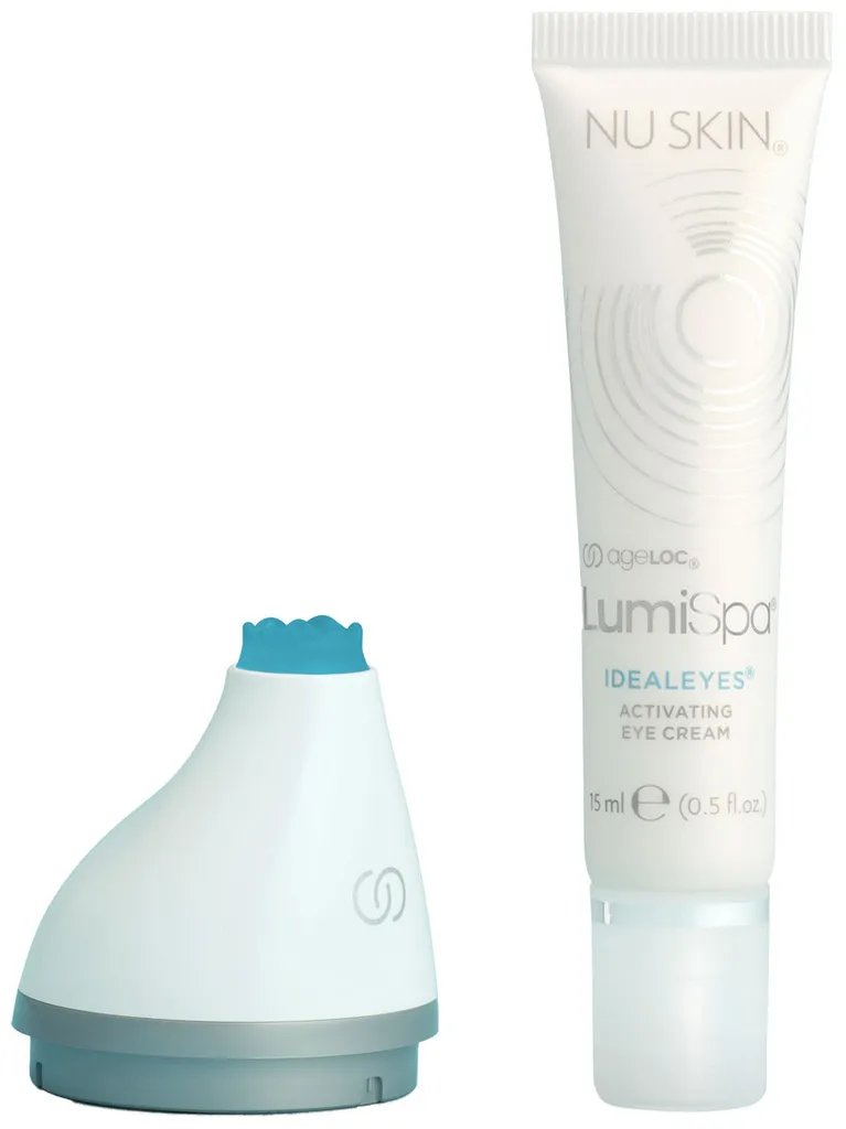 Nu Skin ageLOC LumiSpa Accent Head & IdealEyes – Aufhellende Augencreme und Aufsatz