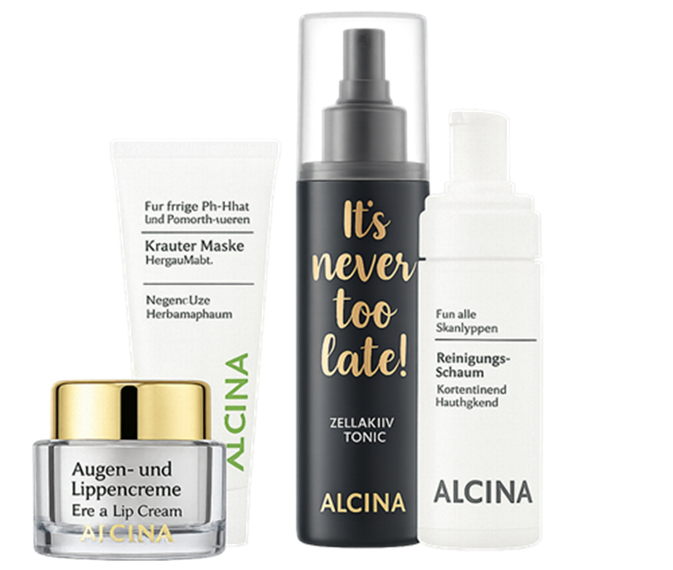 Alcina Markenseite Hautpflege