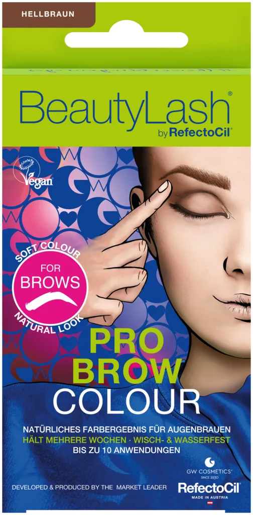 BeautyLash Power-Brow Färbeset für Augenbrauen