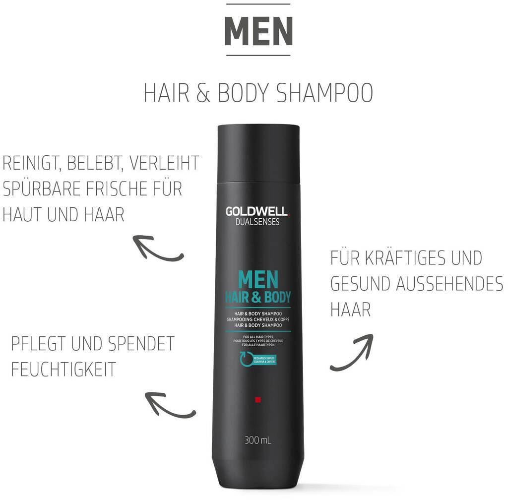 Goldwell Dualsenses Men Hair & Body Shampoo