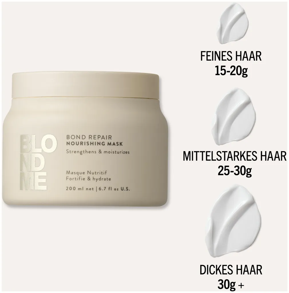 Schwarzkopf BLONDME Bond Repair Nourishing Mask