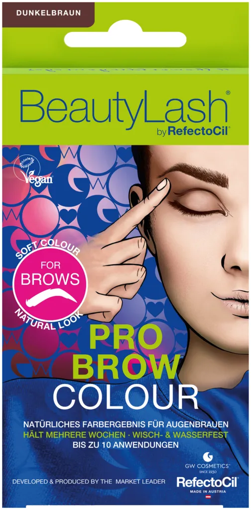 BeautyLash Power-Brow Färbeset für Augenbrauen