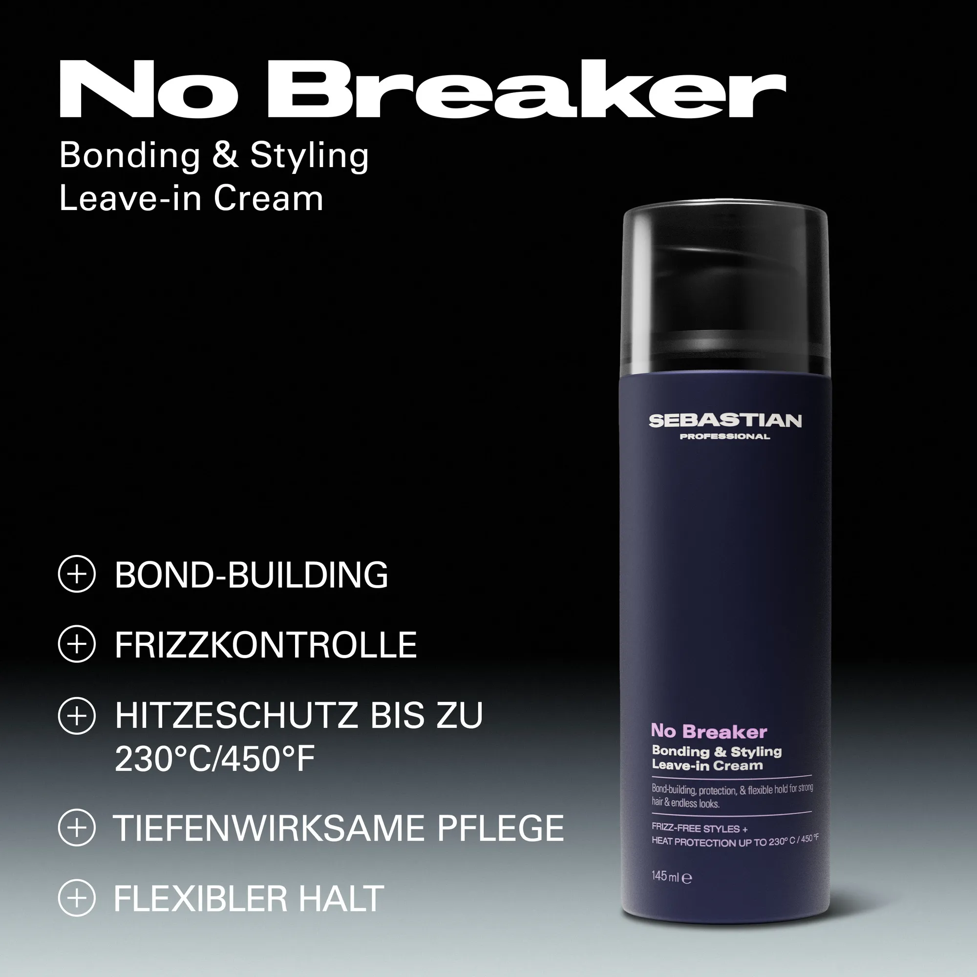 Sebastian No Breaker Bonding & Styling Leave-In Cream