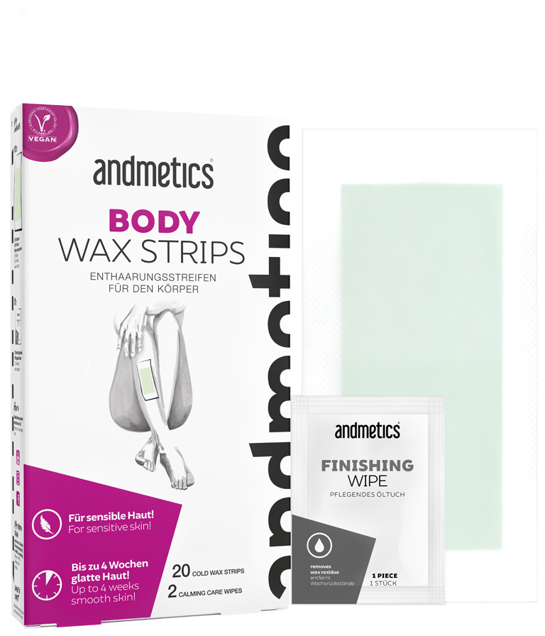 andmetics Essential Set for Women - andmetics Body Wax Strips