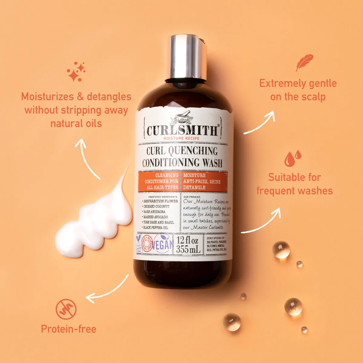 CURLSMITH Curl Quenching Conditioning Wash
