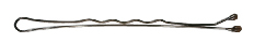 Comair Haarklemmen Pretty Fashion gewellt  48mm 24er Karte