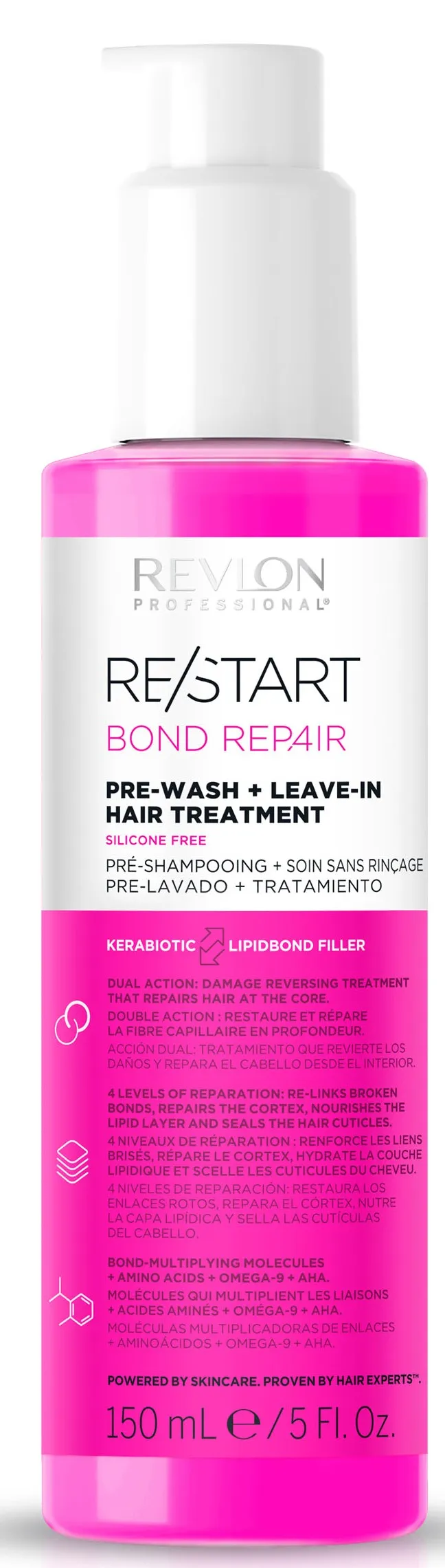 Revlon Professional Re/Start BOND REPAIR Pre-Wash + Leave-in Hair Treatment