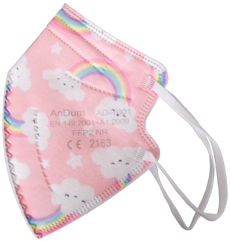 Bunte FFP2-Maske