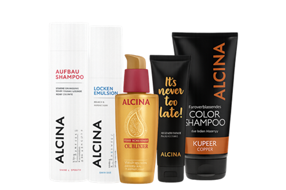 Alcina Markenseite Haarpflege