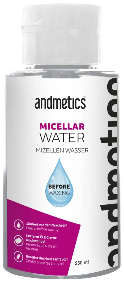 andmetics Brow Wax Strips Women Set - andmetics Micellar Water