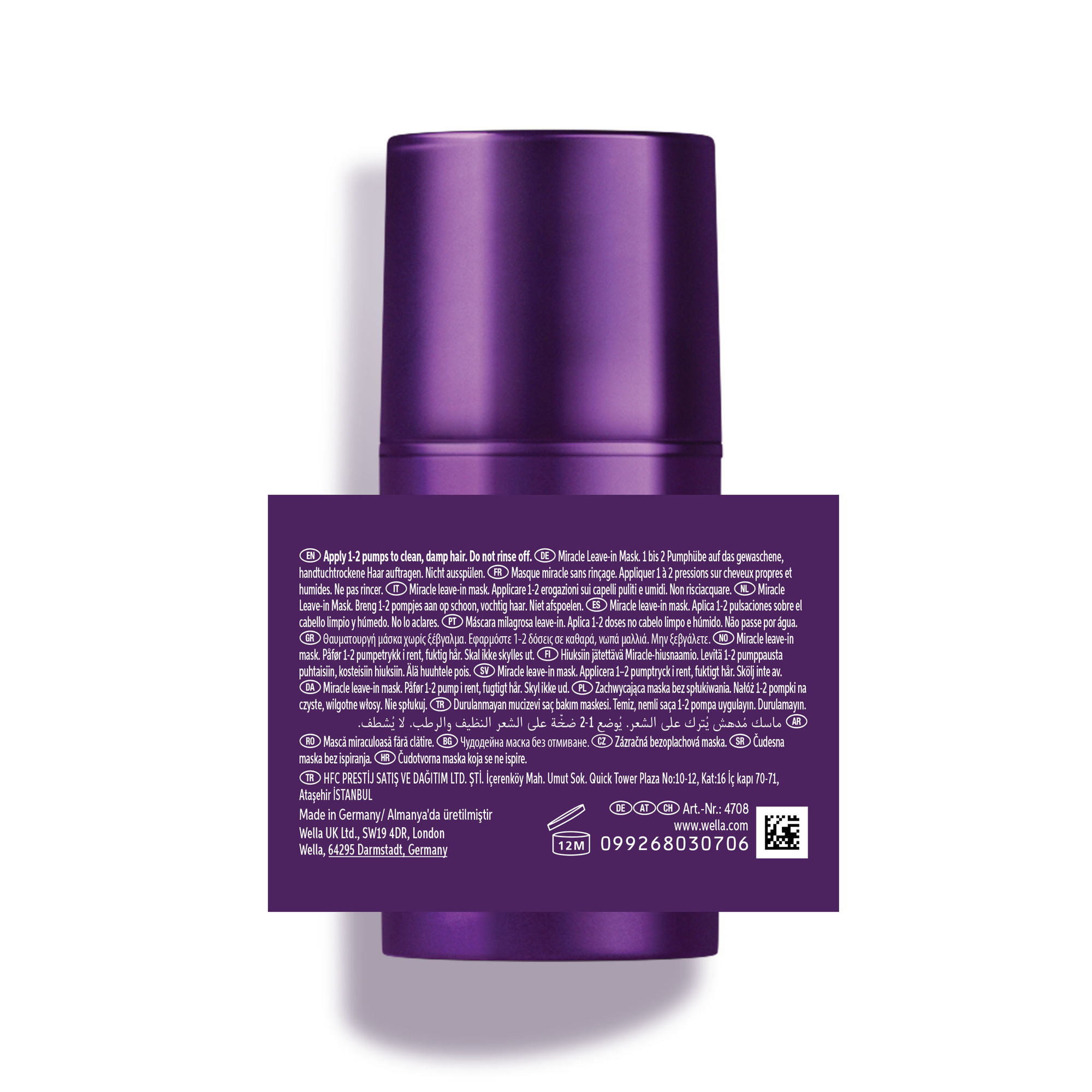 Wella Ultimate Color Miracle Leave-in Mask